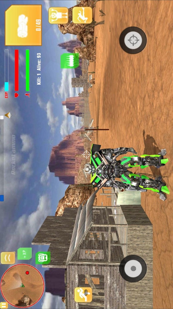 机器人战争自由火：生存战场小队破解版<span>(mod)</span> screenshot image 3_Popularmodapk.com