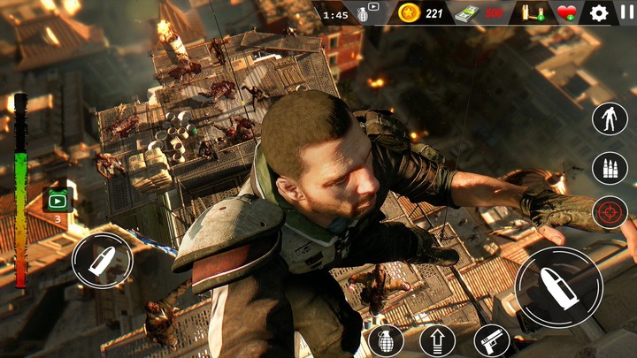 Mad Zombie Dead Target Offline screenshot image 3_Popularmodapk.com