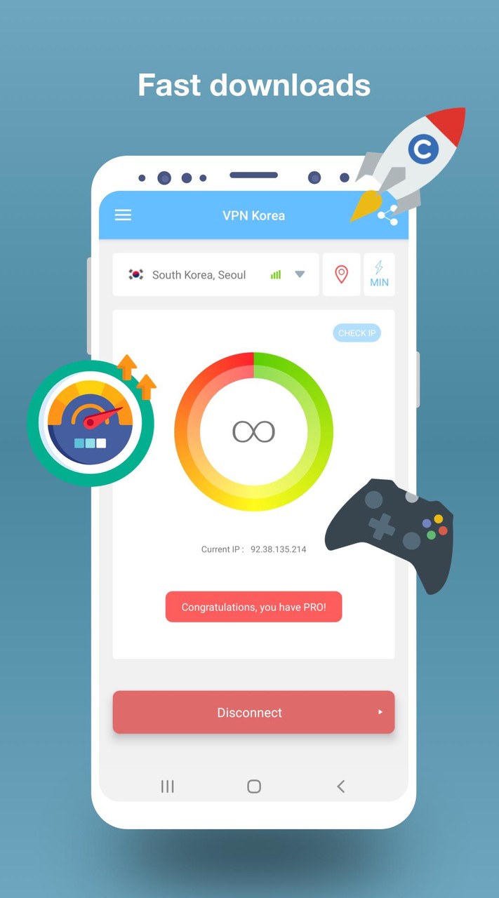 VPN Korea - fast Korean VPN screenshot image 8_Popularmodapk.com