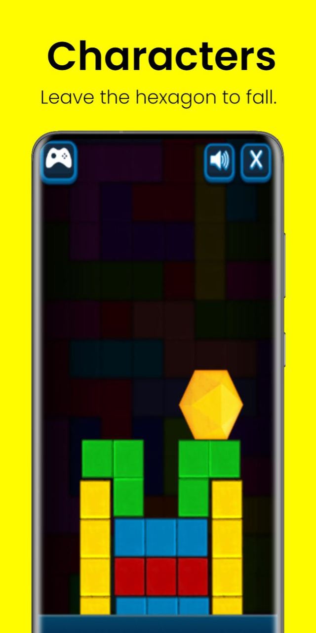 The Hexagon Fall Game screenshot image 5_Popularmodapk.com