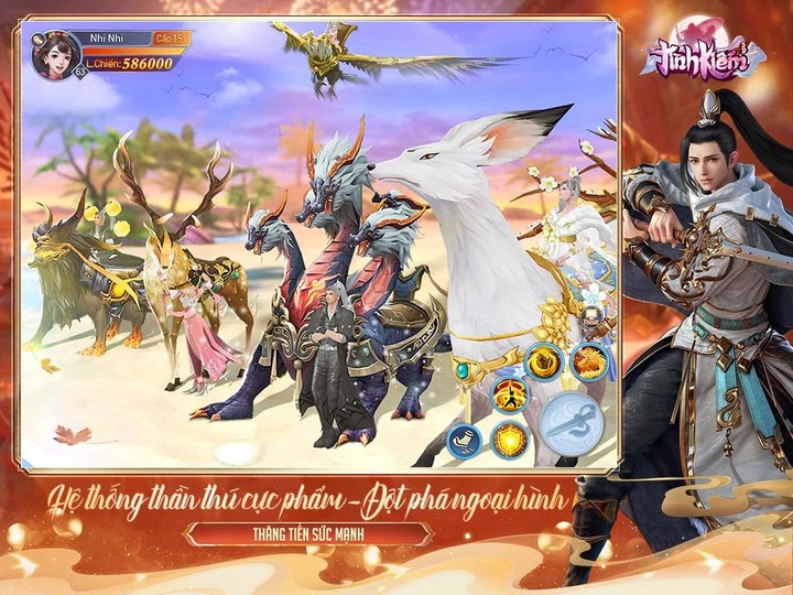 Tình Kiếm 3D-Tam Niên Vạn Phúc screenshot image 14_Popularmodapk.com