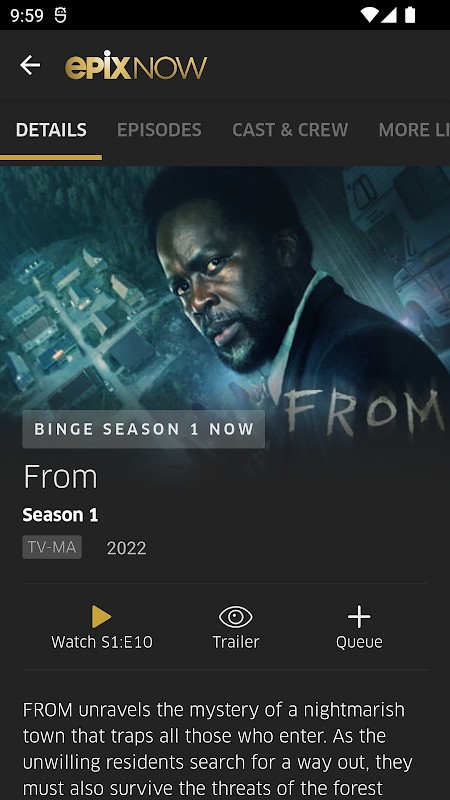 EPIX NOW: Watch TV and Movies screenshot image 3_Popularmodapk.com