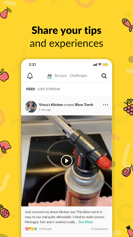 YoRipe - Recipes, Shop, Share screenshot image 16_Popularmodapk.com