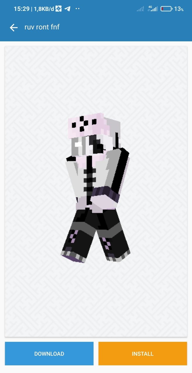 FNF Minecraft Skins PE screenshot image 8_Popularmodapk.com