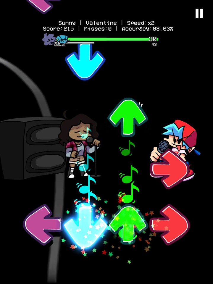 FNF Sunday Mod Guitar Hero screenshot image 4_Popularmodapk.com