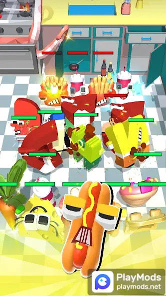Alphabet Food Battle Playtime<span>(no ads)</span> screenshot image 3_Popularmodapk.com