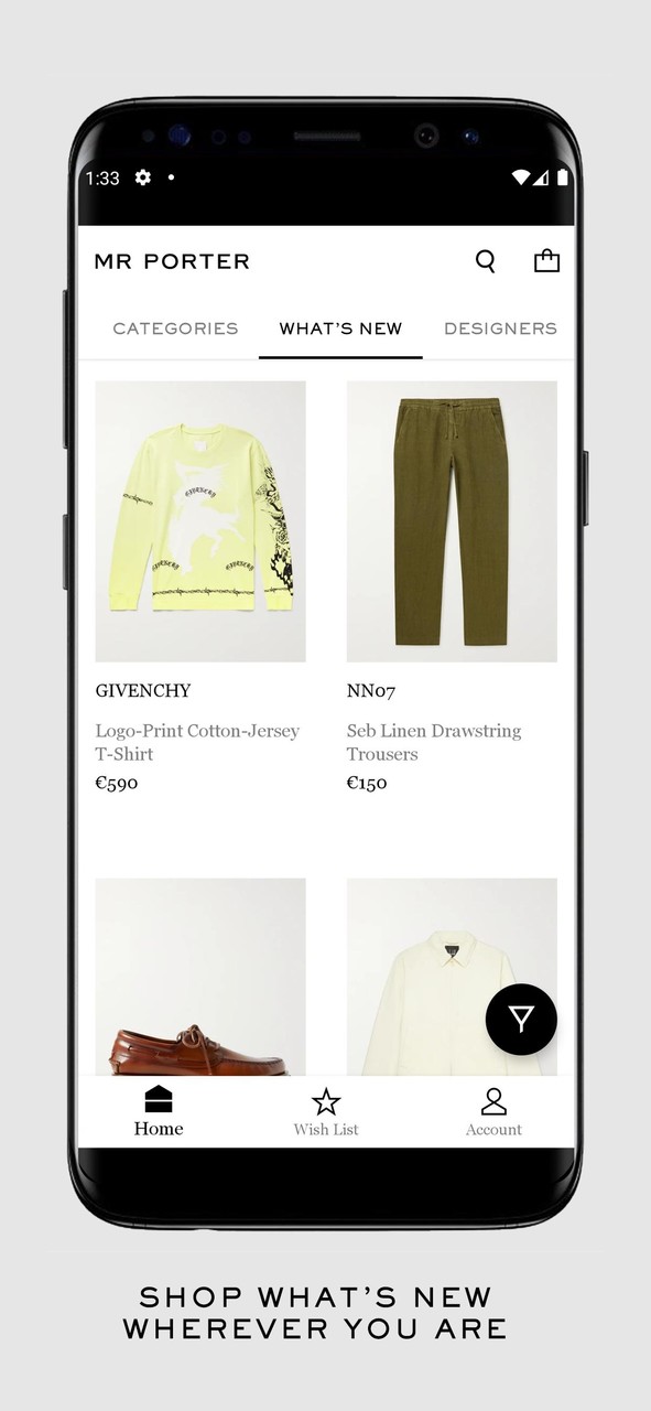 MR PORTER: Mens Clothing Shop screenshot image 5_Popularmodapk.com