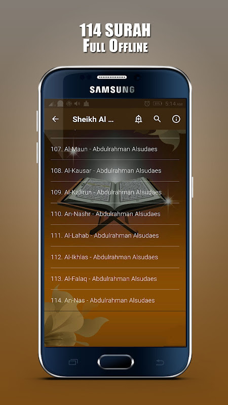 Sheikh Al Sudais Quran Mp3 screenshot image 4_Popularmodapk.com