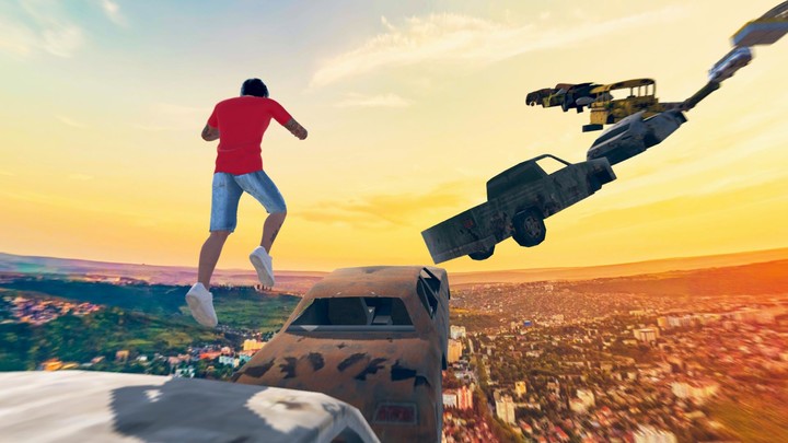 Only Go Up! Sky Parkour games screenshot image 4_Popularmodapk.com