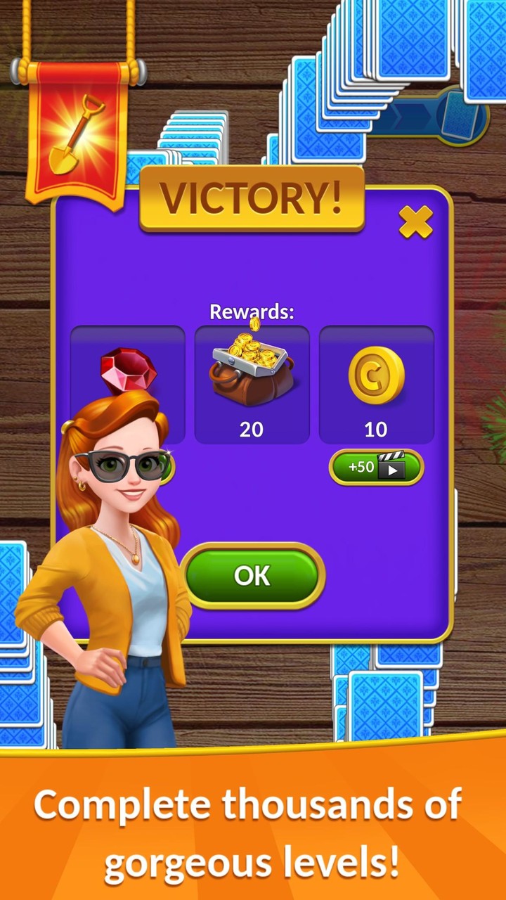 Kings & Queens: Solitaire Game screenshot image 4_Popularmodapk.com