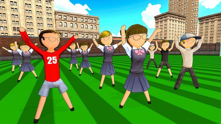 Stickman High School Girl Game screenshot image 3_Popularmodapk.com