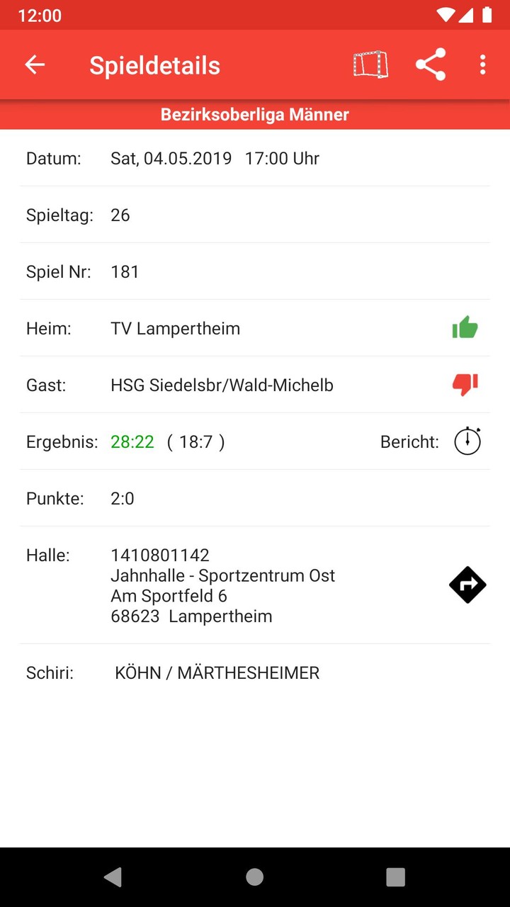 TV Lampertheim Handball screenshot image 7_Popularmodapk.com