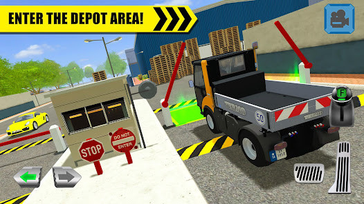 Truck Driver: Depot Parking Simulator<span>(Mod APK)</span> screenshot image 8_Popularmodapk.com