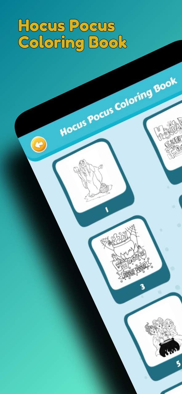Hocus Pocus Coloring Book screenshot image 1_Popularmodapk.com