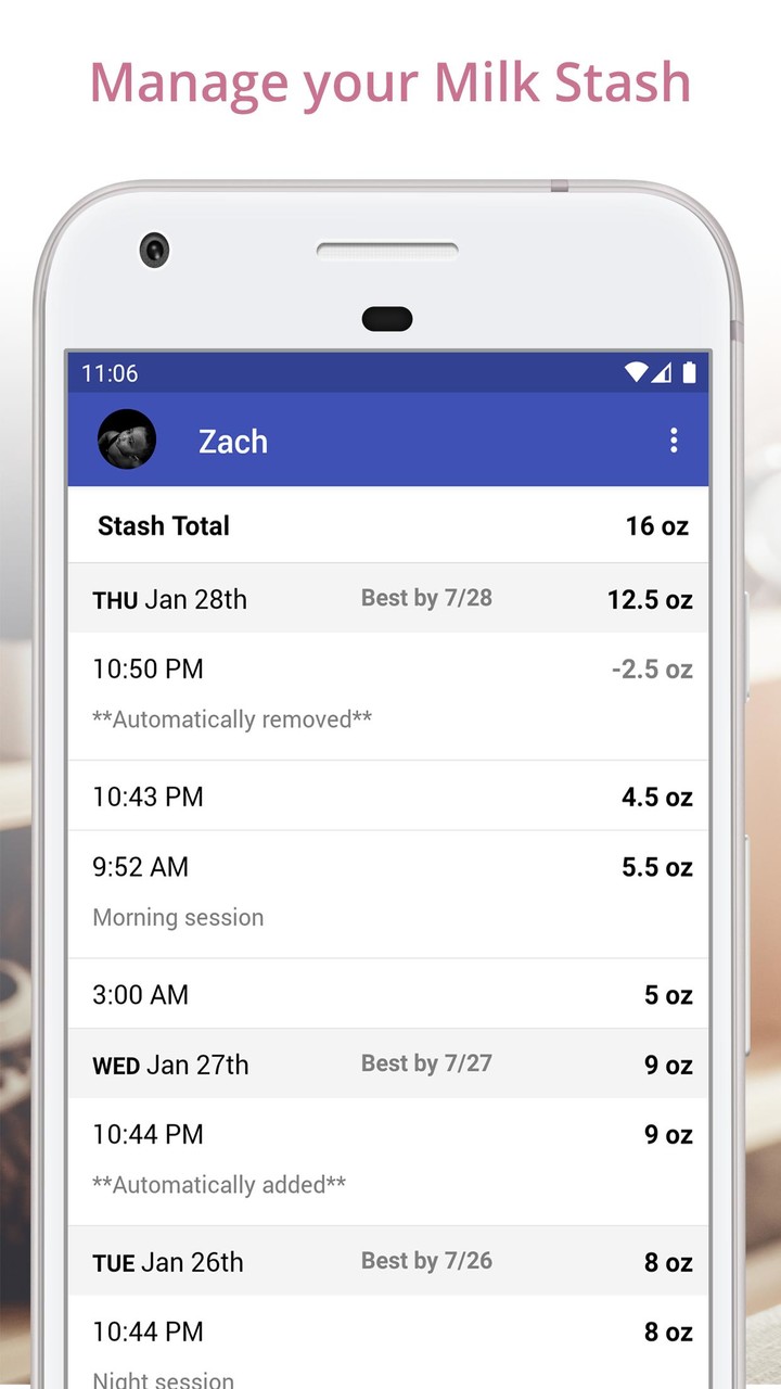 Tinytracks: Newborn Milk Stash screenshot image 3_Popularmodapk.com