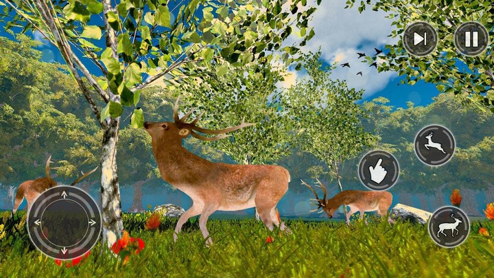 Deer Simulator: Animal Life 3D screenshot image 11_Popularmodapk.com