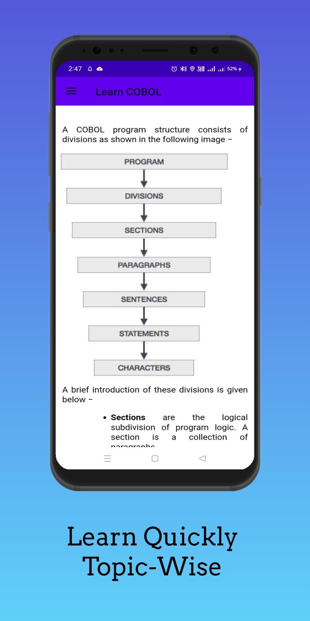 Learn COBOL screenshot image 6_Popularmodapk.com
