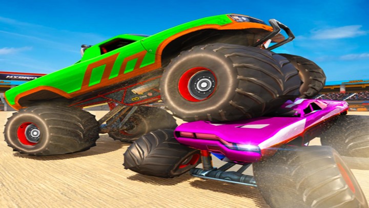 Crazy Demolition Monster Truck screenshot image 1_Popularmodapk.com