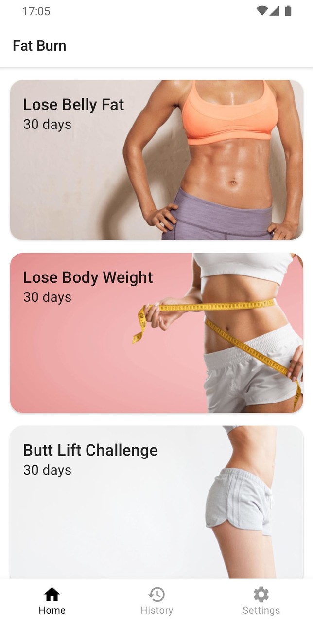 Female Weight Loss Fat Burning screenshot image 1_Popularmodapk.com
