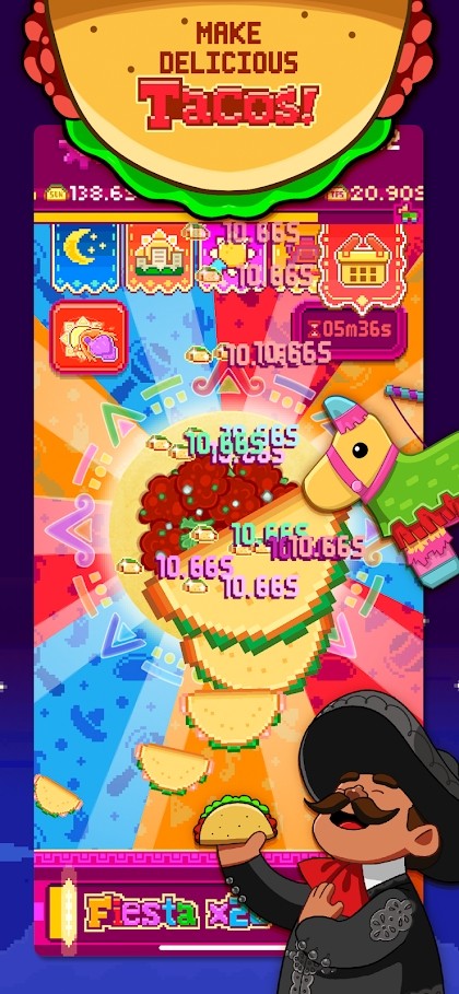 Mucho Taco - Idle Tycoon(Unlimited Currency) screenshot image 1_Popularmodapk.com