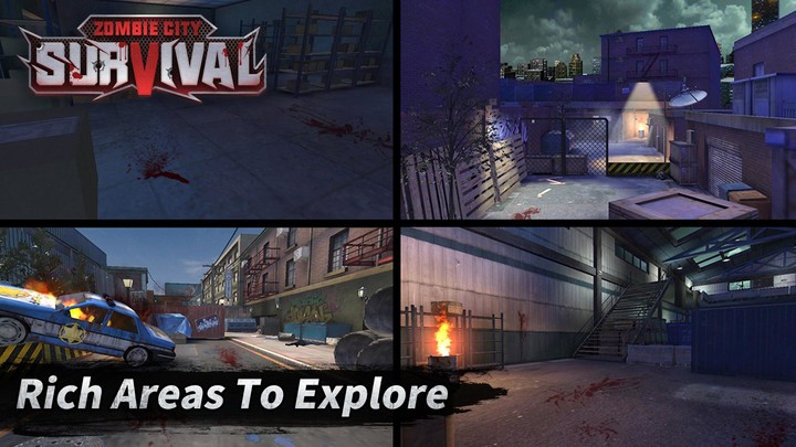 Zombie City : Dead Zombie Survival Shooting Games screenshot image 4_Popularmodapk.com