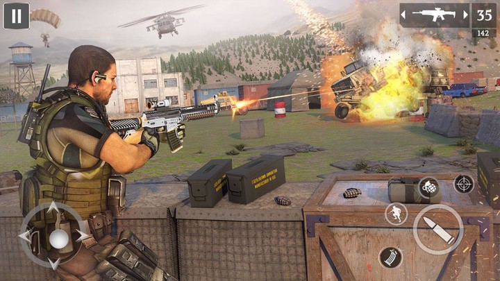 3D Gun Shooting Games Offline screenshot image 3_Popularmodapk.com