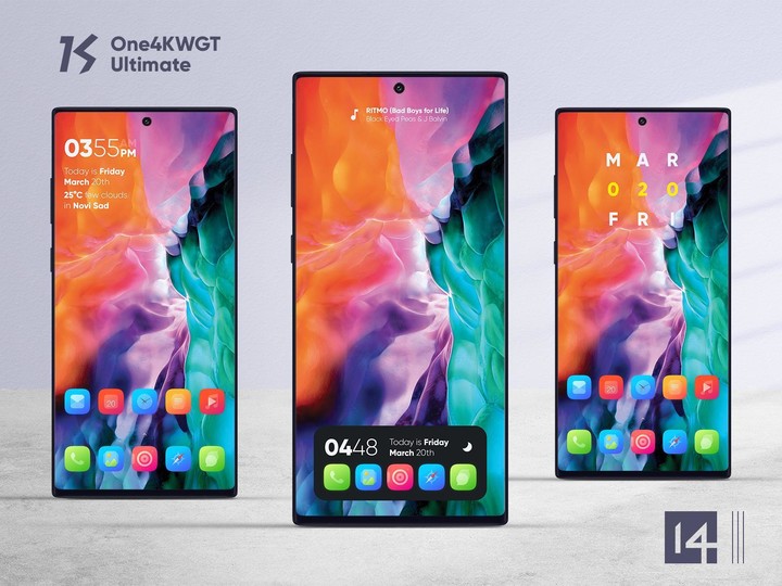 One4KWGT Ultimate: KWGT widget screenshot image 6_Popularmodapk.com