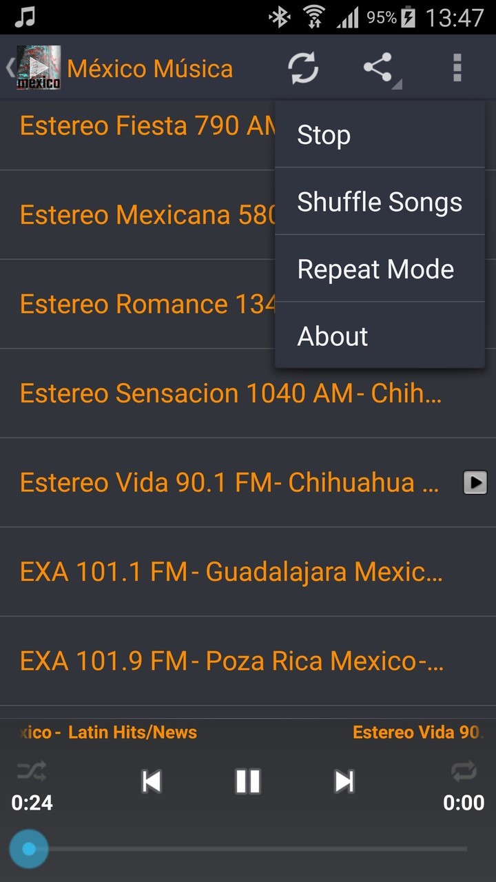 México Música ONLINE screenshot image 8_Popularmodapk.com