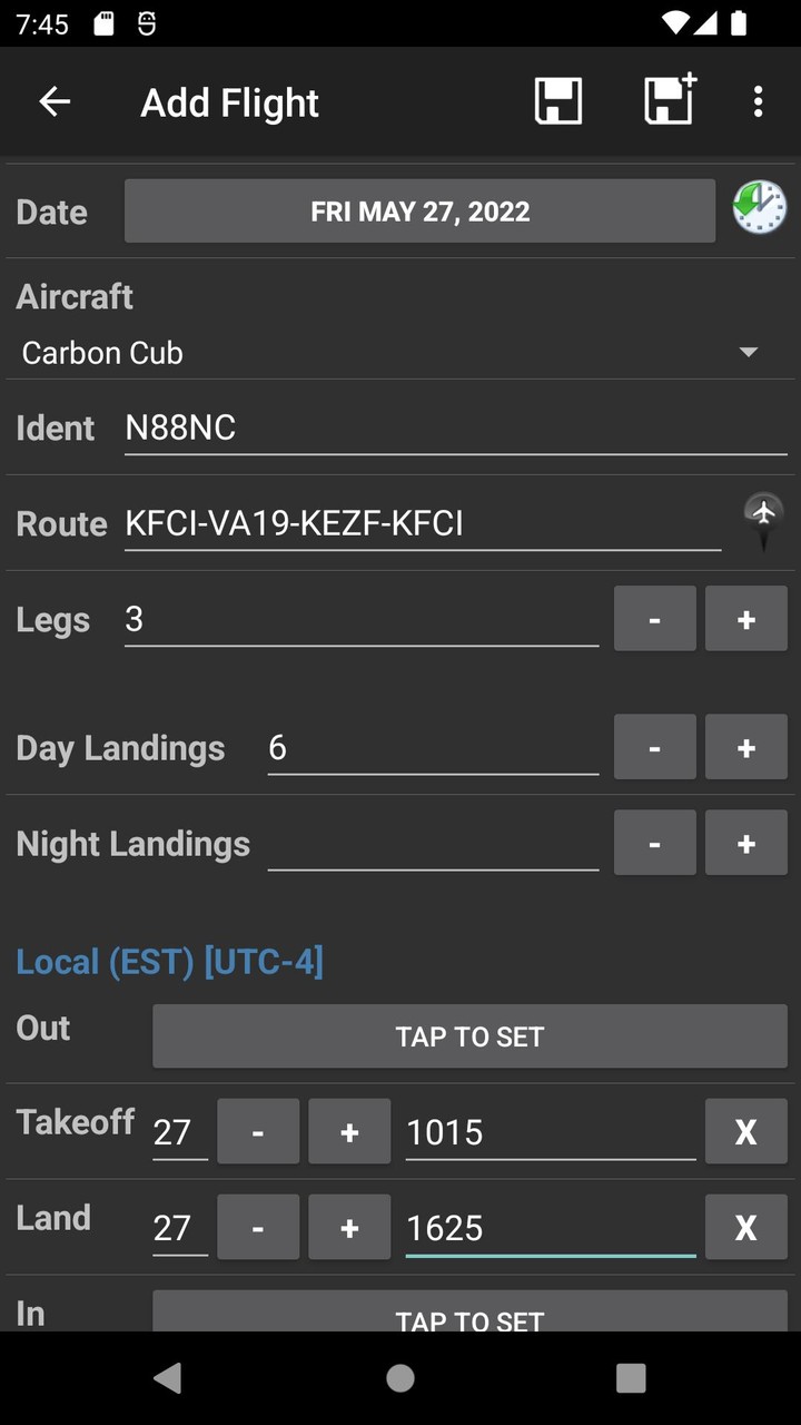 Logbook Pro Flight Log screenshot image 3_Popularmodapk.com