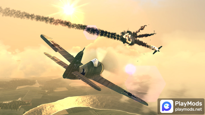 Warplanes: WW2 Dogfight<span>(Unlimited Money)</span> screenshot image 2_Popularmodapk.com