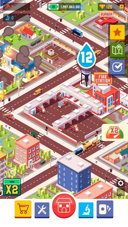 Idle Firefighter Empire Tycoon - Management Game screenshot image 1_Popularmodapk.com