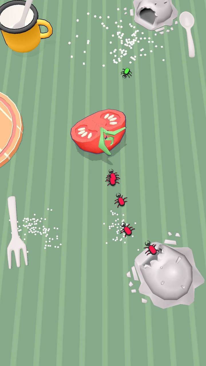 Hungry Battle Bugs screenshot image 3_Popularmodapk.com