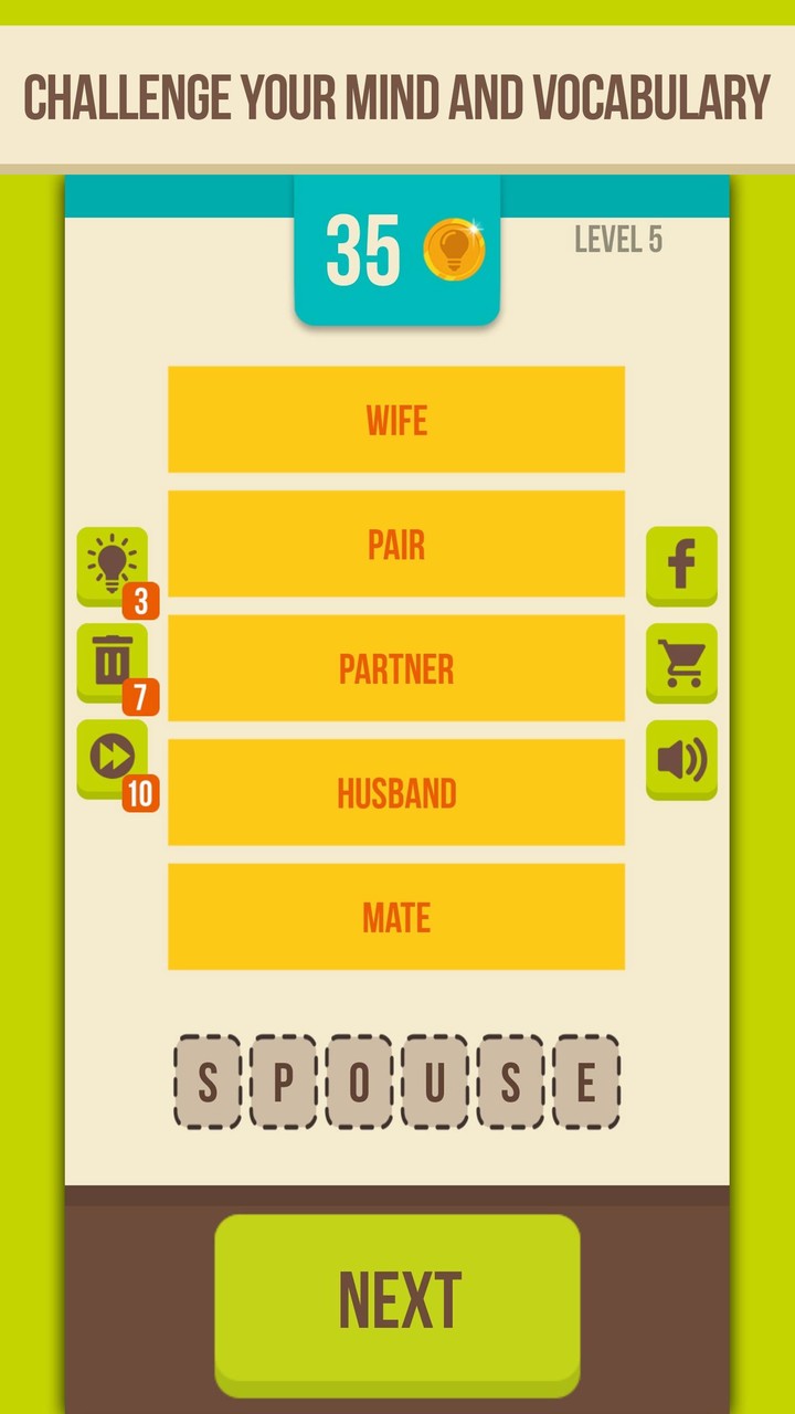 Guess the word - 5 Clues screenshot image 5_Popularmodapk.com