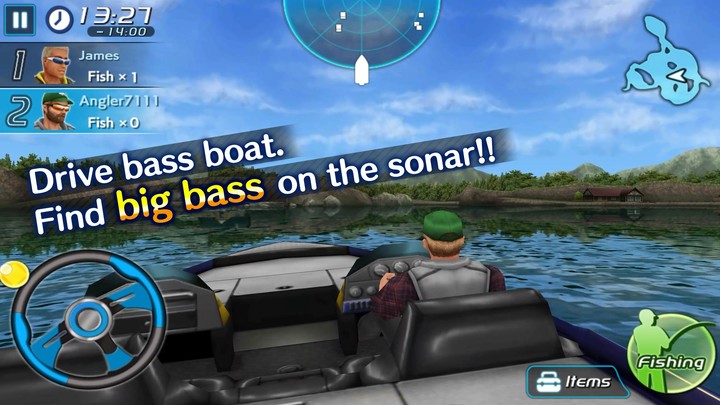 Bass Fishing 3D II screenshot image 2_Popularmodapk.com