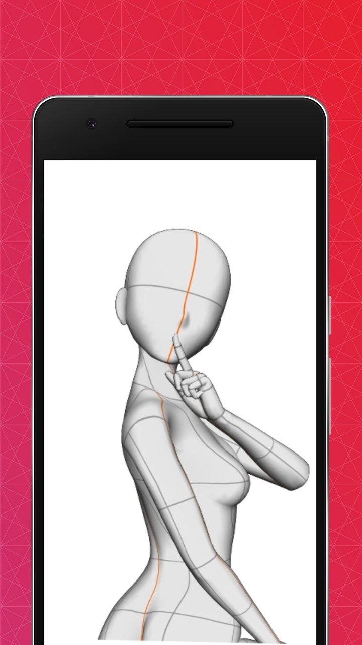 Drawing Anime Pose screenshot image 5_Popularmodapk.com