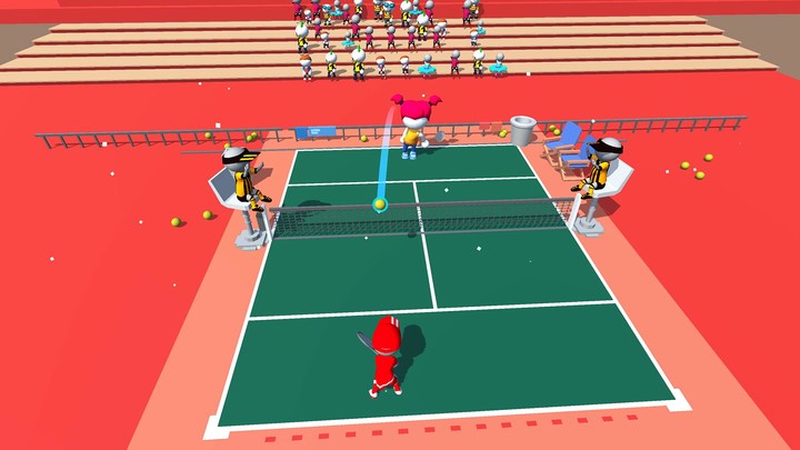 Stickman Mobile Tennis screenshot image 2_Popularmodapk.com
