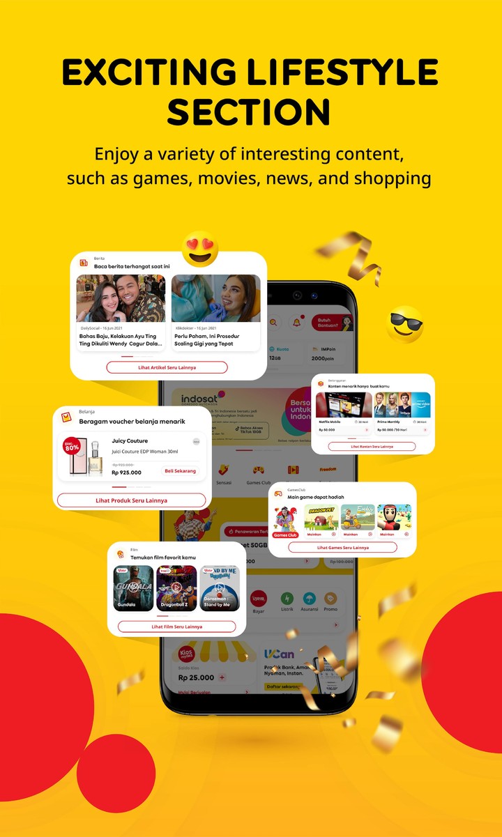 myIM3: Data Plan & Buy Package screenshot image 3_Popularmodapk.com