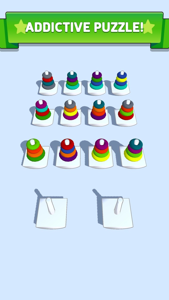 Color Toy Sorting - Hoop Stack screenshot image 5_Popularmodapk.com