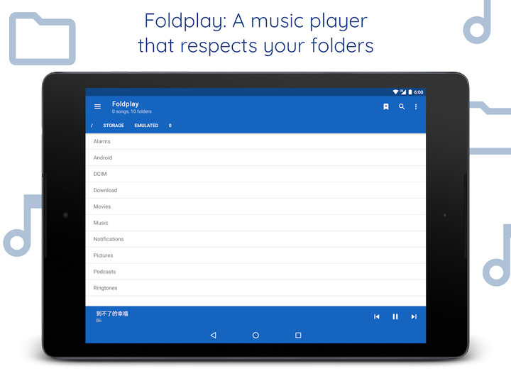 Foldplay: Folder Music Player screenshot image 4_Popularmodapk.com