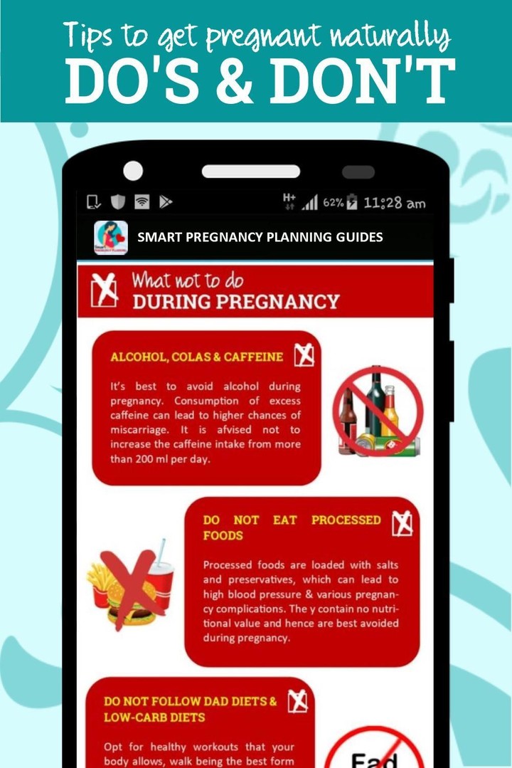 SMART PREGNANCY PLANNING GUIDE screenshot image 6_Popularmodapk.com