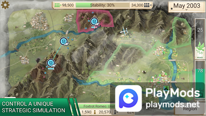 Rebel Inc screenshot image 2_Popularmodapk.com