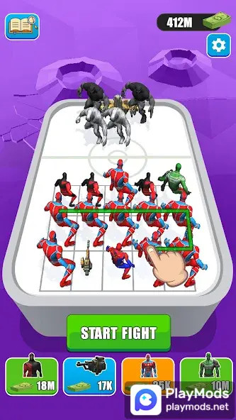 Merge Master: Superhero Fight<span>(God Mode)</span> screenshot image 5_Popularmodapk.com
