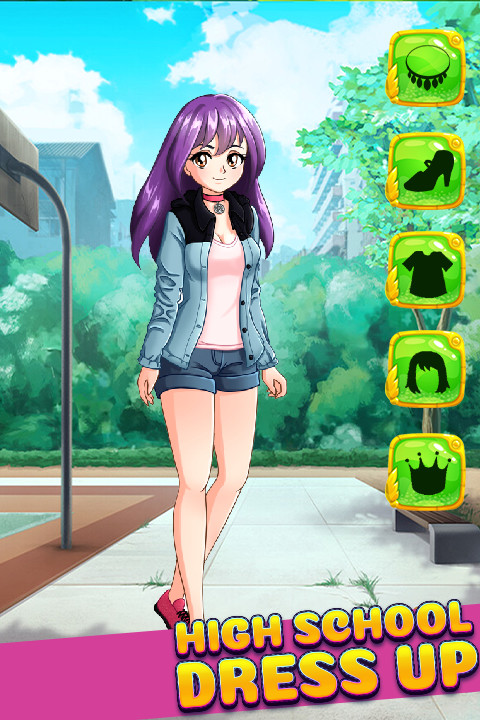 High School Dress Up Kawaii screenshot image 4_Popularmodapk.com