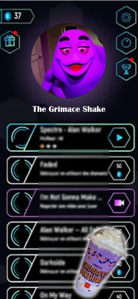 The Grimace Shake Tiles Hop 3D screenshot image 5_Popularmodapk.com