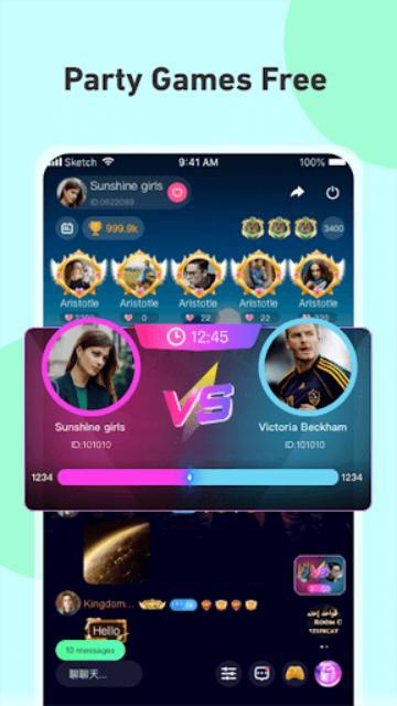 Binmo Chat_Group Voice Rooms screenshot image 4_Popularmodapk.com