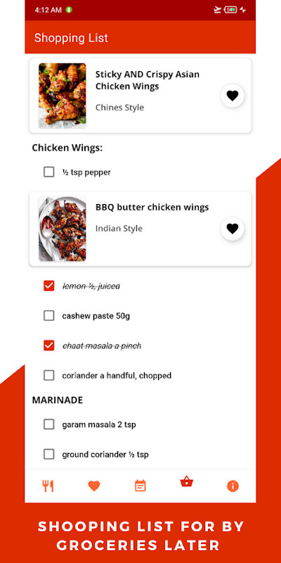 Chicken Wings Cooking Recipes screenshot image 19_Popularmodapk.com