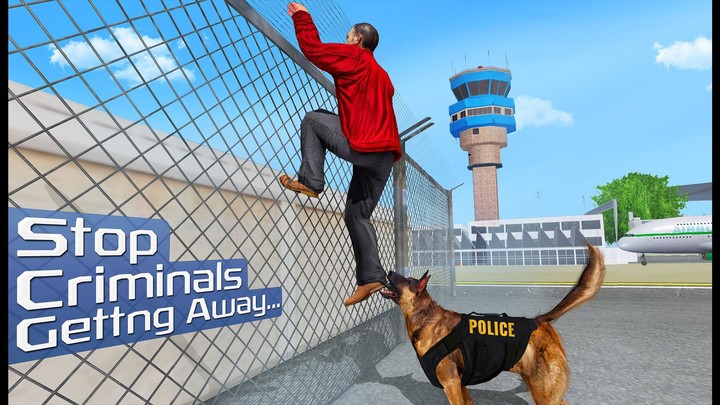 US Police Dog Games Airport screenshot image 3_Popularmodapk.com