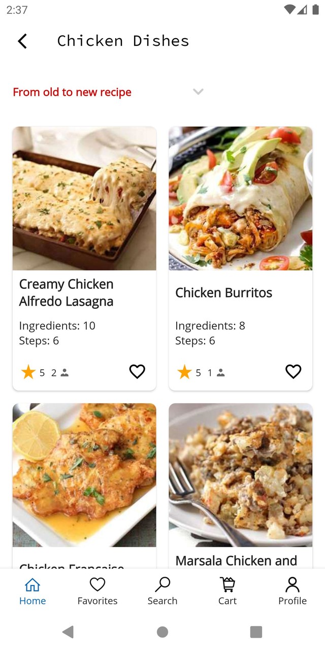 Oven Recipes screenshot image 4_Popularmodapk.com