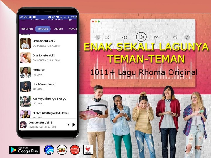 Rhoma Irama Terlengkap screenshot image 1_Popularmodapk.com