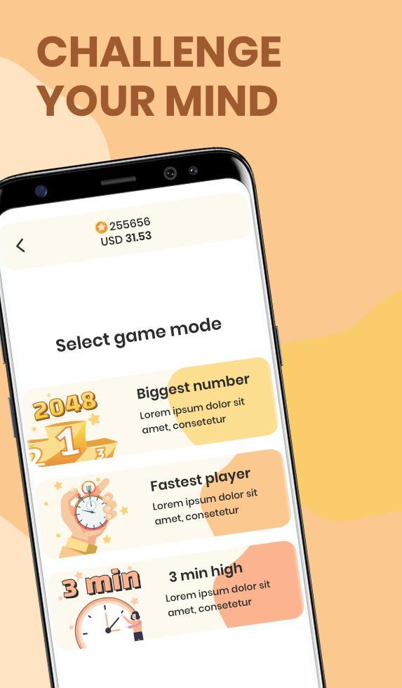 2048 - Solve and earn money! screenshot image 2_Popularmodapk.com